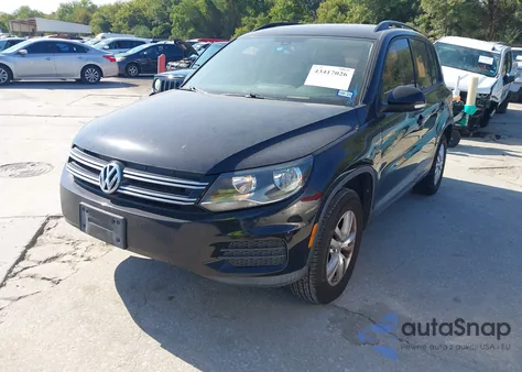 2016 Volkswagen Tiguan S z USA, uszkodzony, nr VIN WVGAV7AX3GW528175